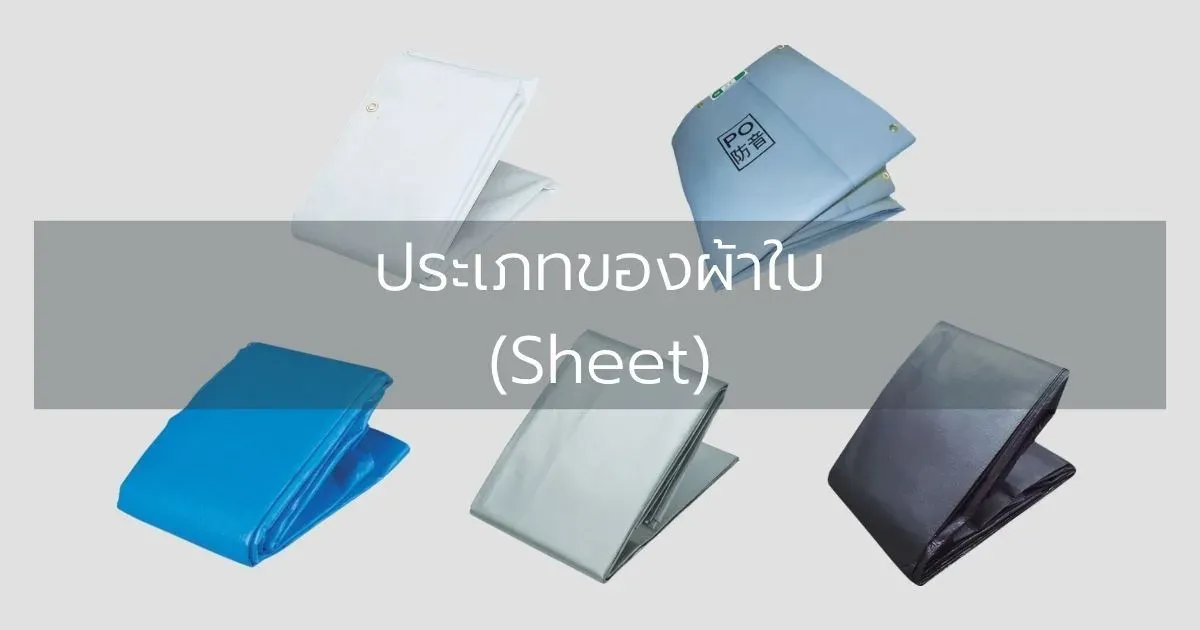 ประเภทของผ้าใบ (Sheet)