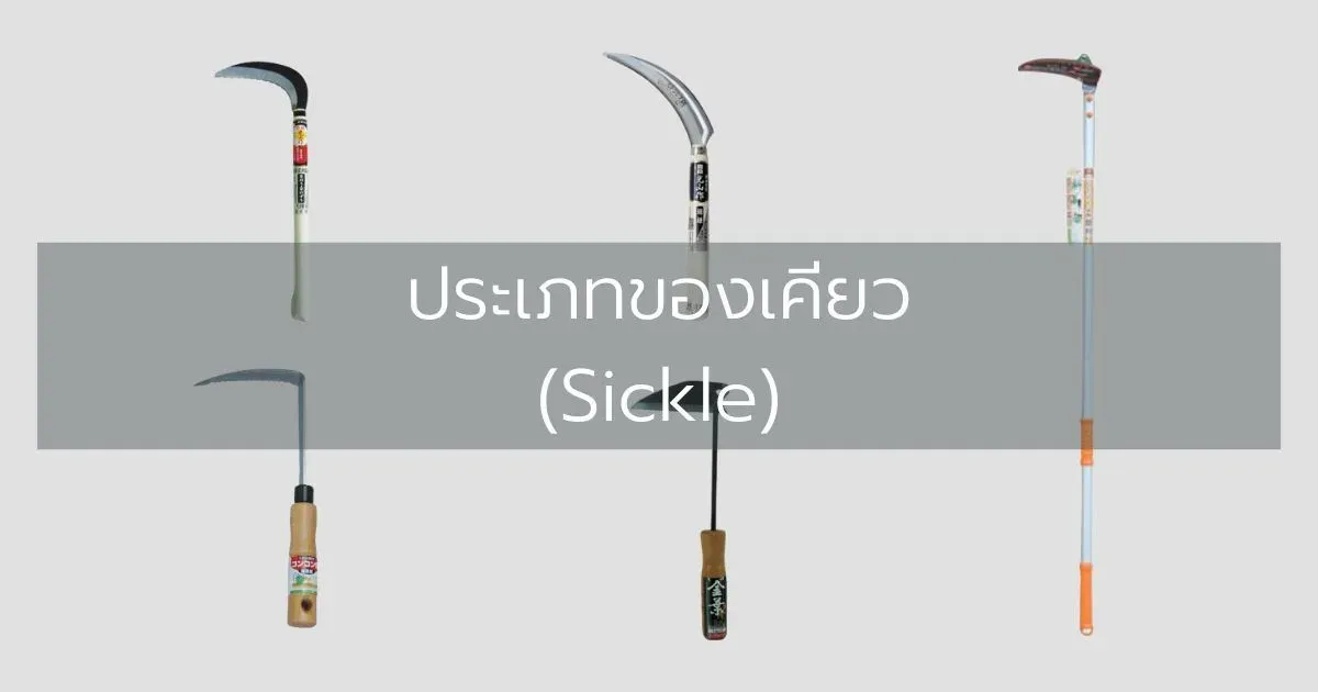 ประเภทของเคียว (Sickle)