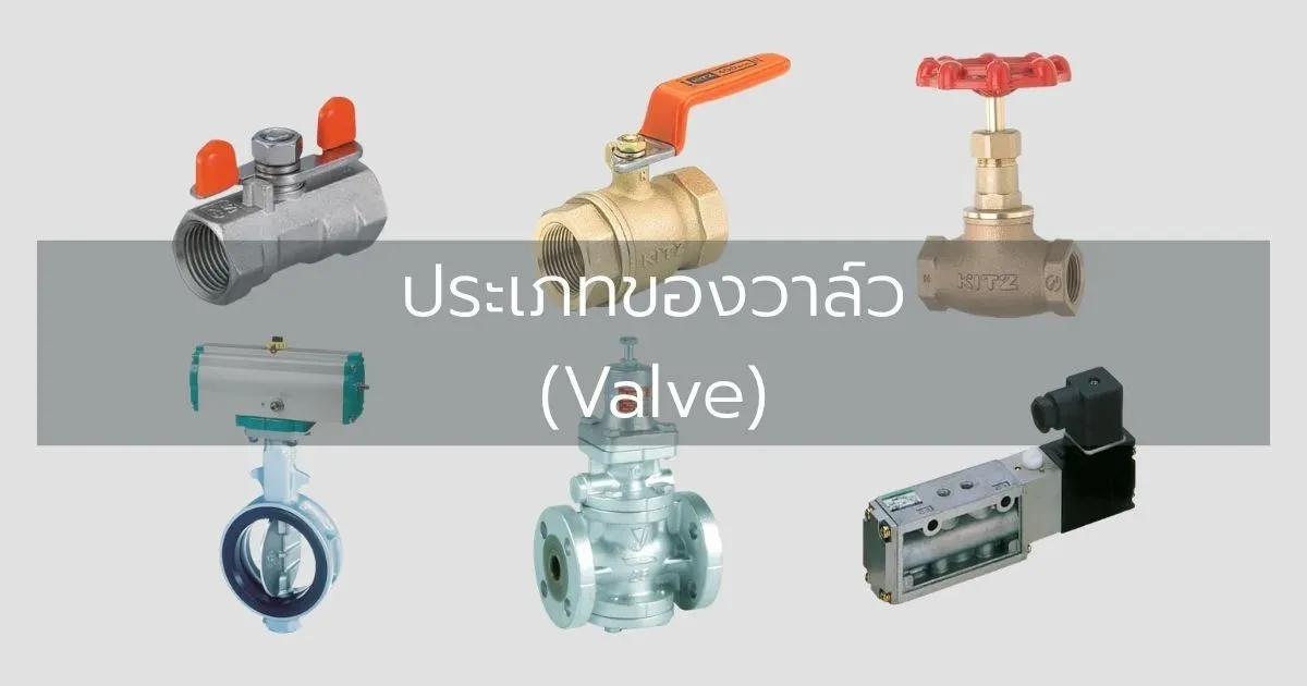 ประเภทของวาล์ว (Valve)