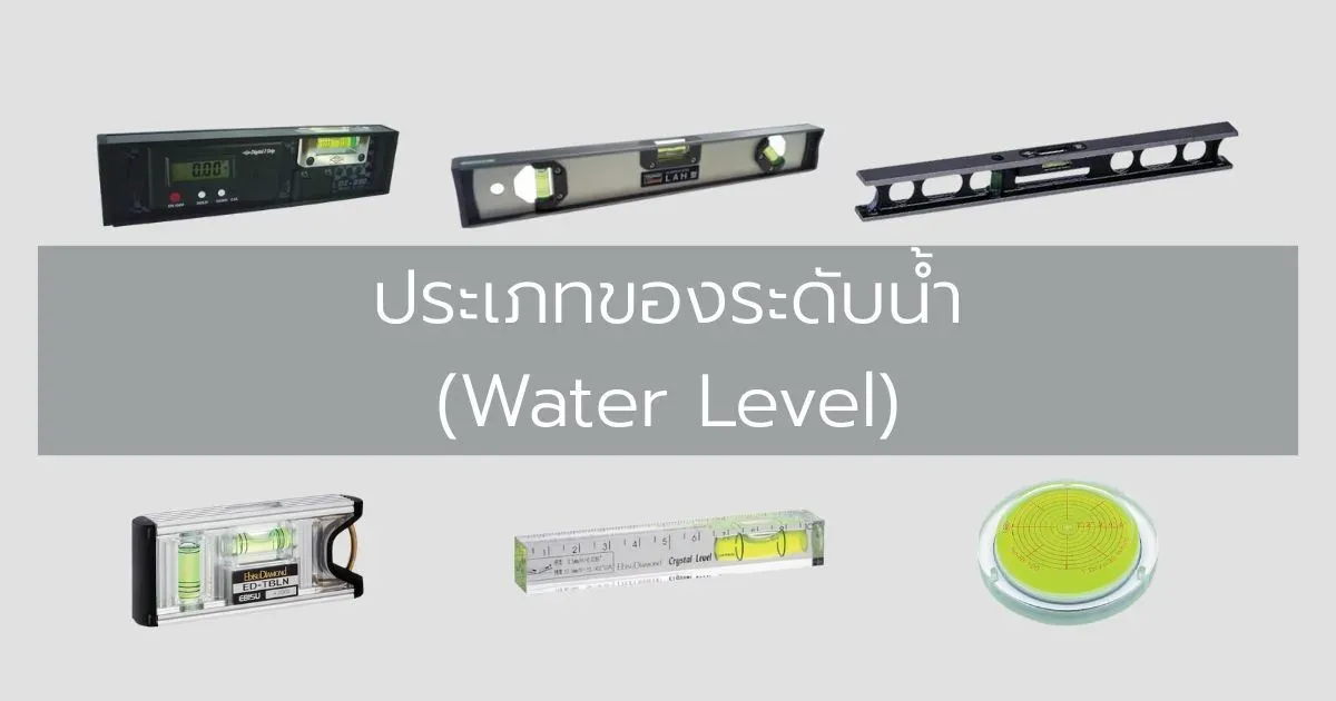 ประเภทของระดับน้ำ (Water Level)