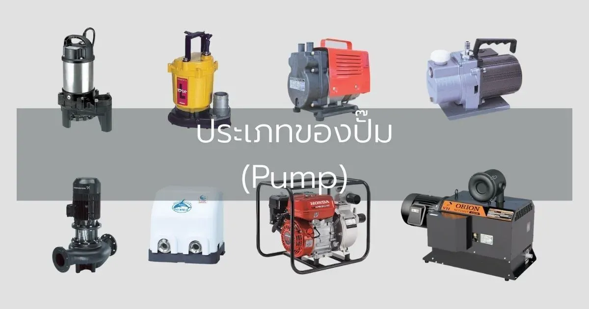 ประเภทของปั๊ม (Pump)