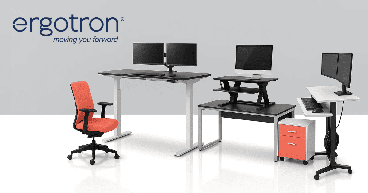 Ergotron ผู้นำด้านโซลูชันเพื่อสุขภาพในที่ทำงาน