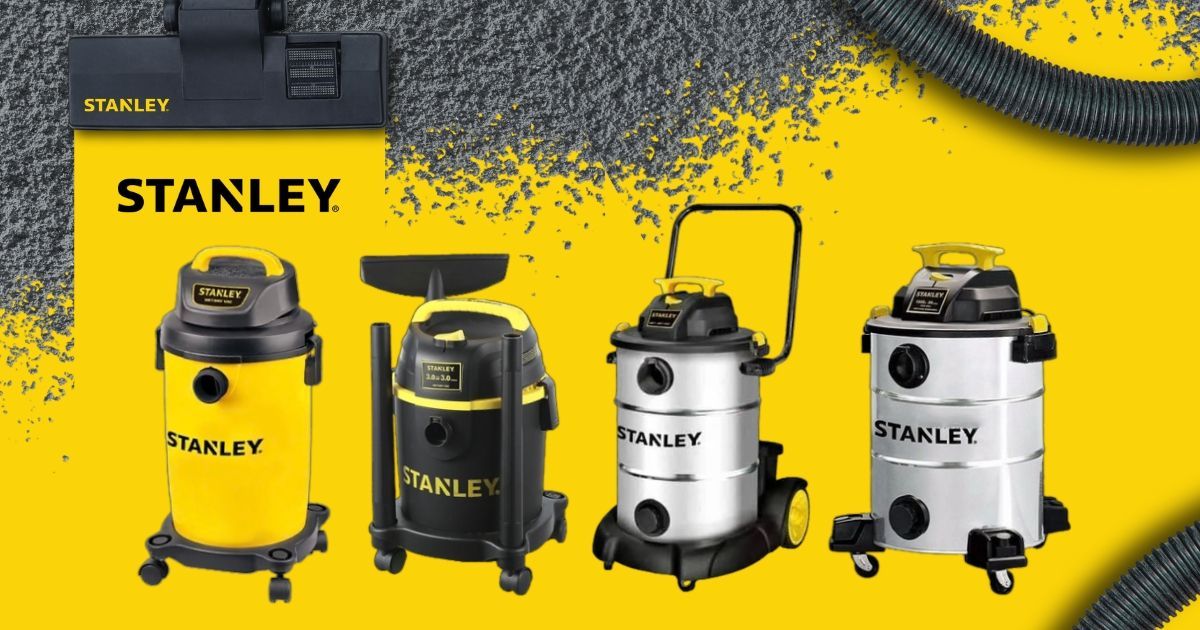 เครื่องดูดฝุ่น STANLEY เร็ว แรง ตัวจริงเรื่องความสะอาด ผู้ช่วยที่กลุ่มอุตสาหกรรมไว้วางใจ