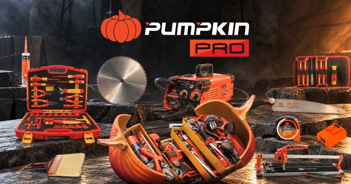 PUMPKIN PRO เครื่องมือช่างเกรดอุตสาหกรรม เพื่อตอบโจทย์งานหนักระดับมืออาชีพ