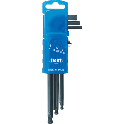 016 ประแจหกเหลี่ยมหัวบอล Long แบรนด์ EIGHT TOOL