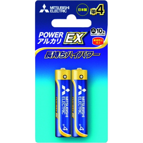 แบตเตอรี่อัลคาไลน์ (ขนาด AAA) แบรนด์ MITSUBISHI ELECTRIC