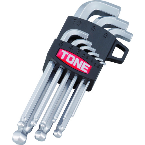 ประแจหกเหลี่ยมหัวบอล คอสั้น (mm) แบรนด์ TONE