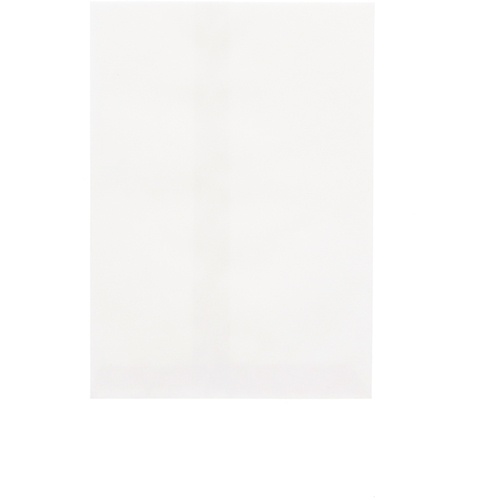 กระเป๋าแบน, กระเป๋าขนาดเล็กมีลวดลาย, แบบตรง, สีขาวล้วน แบรนด์ HEIKO