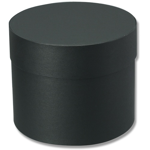 กล่อง, กล่องทรงกลม, สีดำ แบรนด์ HEIKO