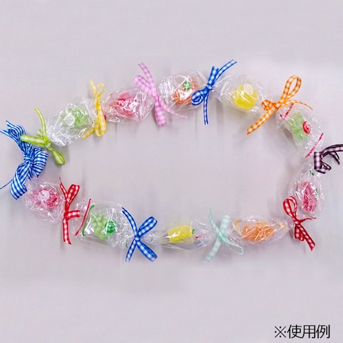ถุงพลาสติกสำหรับทำพวงมาลัยลูกอม ขนาด 6.5 แบรนด์ HEIKO