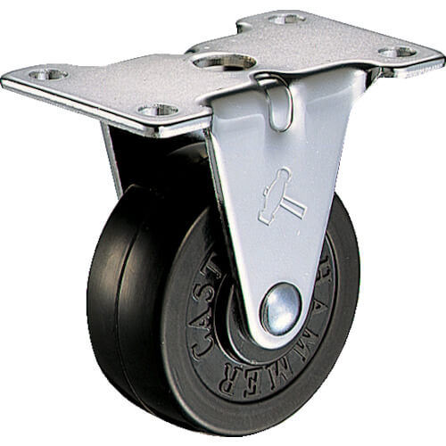 ล้อเลื่อนชนิดแผ่น, ชนิดคงที่, ล้ออีลาสโตเมอร์, ชนิด E