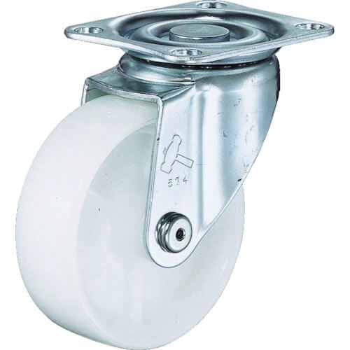 ลูกล้อไนลอนพร้อมเหล็กแป้น แบรนด์ HAMMER CASTER