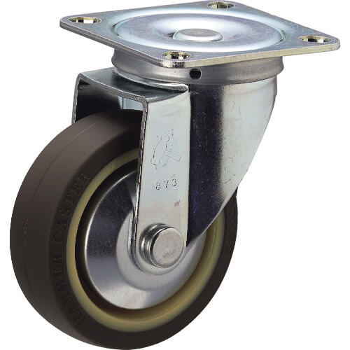 ลูกล้อยูรีเทนพร้อมเหล็กแป้น แบรนด์ HAMMER CASTER
