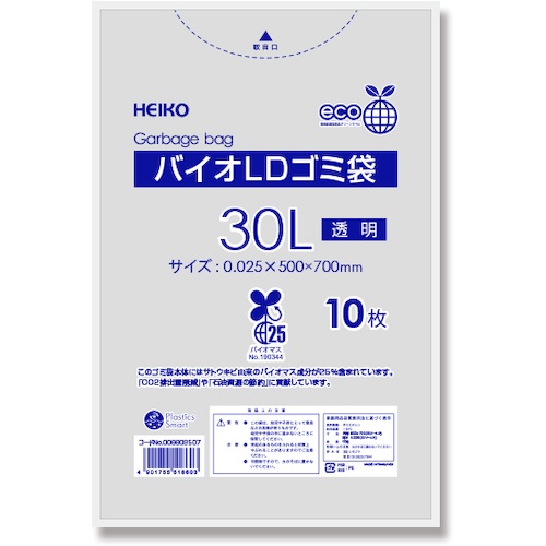 ถุงขยะ Bio-LD แบบใส แบรนด์ HEIKO