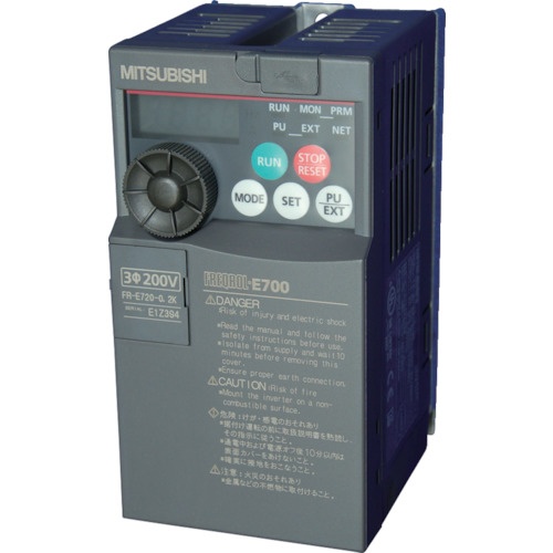 อินเวอร์เตอร์อเนกประสงค์ (ซีรีส์ FR-E720 อินเวอร์เตอร์ขนาดกะทัดรัดและทรงพลัง) แบรนด์ MITSUBISHI ELECTRIC