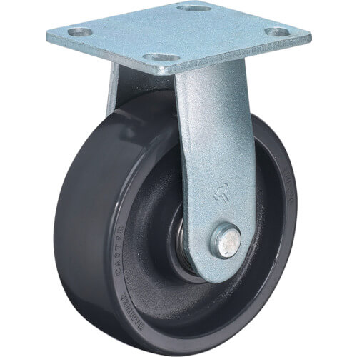 ลูกล้อเรซิ่นแบบพิเศษ พร้อมเหล็กแป้น สำหรับรถเข็น แบรนด์ HAMMER CASTER
