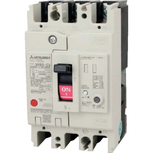 เบรกเกอร์ป้องกันไฟรั่วลงดิน รุ่น NV-C แบรนด์ MITSUBISHI ELECTRIC