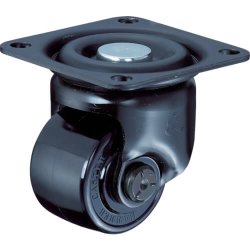 ลูกล้อเตี้ย พร้อมแป้นเหล็ก แบรนด์ HAMMER CASTER