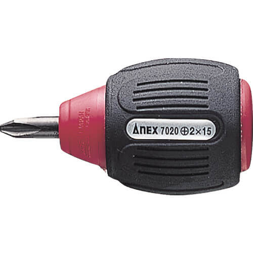7020 ไขควงสั้น Slit Screwdriver แบรนด์ ANEX