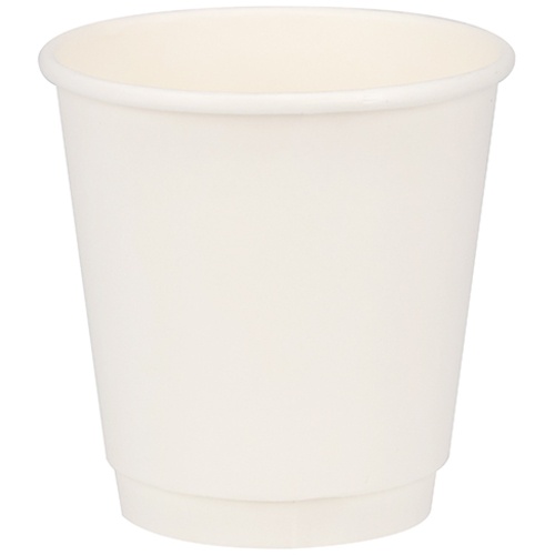 แก้วเก็บความเย็นสองชั้น ขนาด 6 ออนซ์ เส้นผ่านศูนย์กลาง 80 มม. สีขาว แบรนด์ HEIKO