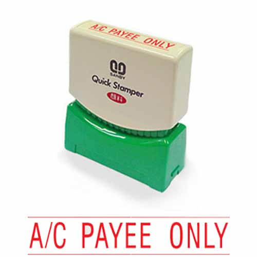 ควิกแสตมเปอร์ S (7 x 38mm) ข้อความภาษาอังกฤษ แบรนด์ SANBY
