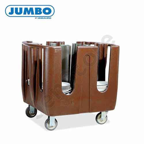 รถเข็นจาน แบรนด์ JUMBO
