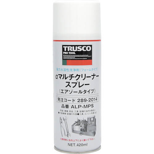 น้ำยาทำความสะอาดชนิดละลายน้ำได้ α Multi Cleaner Spray แบรนด์ TRUSCO