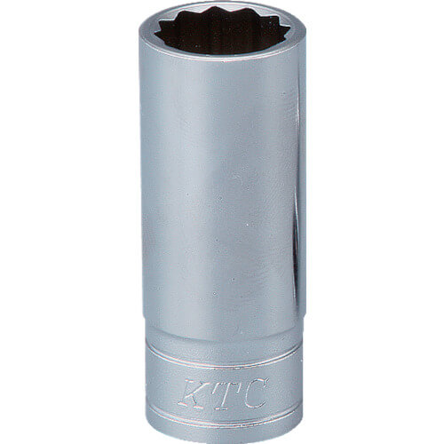 9.5sq. ลูกบล็อก 12 เหลี่ยม แบบยาวปานกลาง mm แบรนด์ KTC
