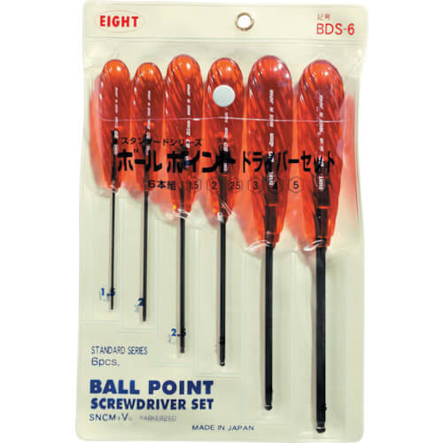 ไขควงหกเหลี่ยม (Standard) แบรนด์ EIGHT TOOL
