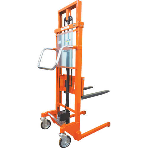 เครื่องยกโคโซ (แบบไฮดรอลิกควบคุมด้วยเท้า แบบเสาสองขั้นมาตรฐาน) แบรนด์ TRUSCO