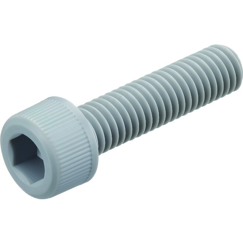 น็อตหัวหกเหลี่ยม (โพลีไวนิลคลอไรด์ PVC, เกลียวตลอด) แบรนด์ TRUSCO