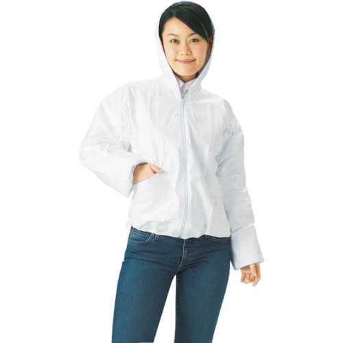 เสื้อแจ็คเก็ตทำงาน Tyvek® พร้อมฮู้ด แบรนด์ TRUSCO