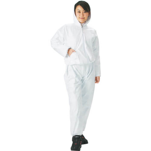 ชุดทำงาน Tyvek® สองชิ้นพร้อมฮู้ด แบรนด์ TRUSCO