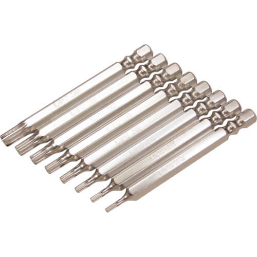 ดอกไขควงหัวท็อกซ์สำหรับเครื่องมือไฟฟ้า (Torx) แบรนด์ EIGHT TOOL