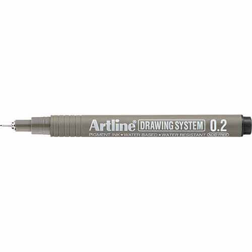 Artline DRAWING SYSTEM 0.2 แบรนด์ ARTLINE