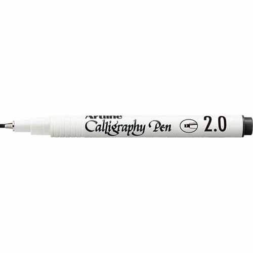 ปากกาคอแร้ง (2.0mm) Flat Nib แบรนด์ ARTLINE