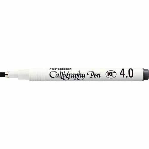 ปากกาคอแร้ง (4.0mm) Flat Nib แบรนด์ ARTLINE