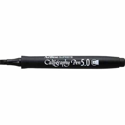 ปากกาคอแร้ง Artline SUPREME 5.0 Flat Nib แบรนด์ ARTLINE