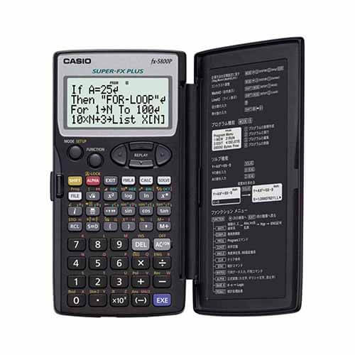 เครื่องคิดเลขที่ตั้งโปรแกรมได้ แบรนด์ CASIO