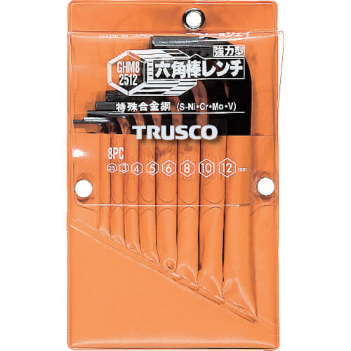 ประแจหกเหลี่ยม (แบบสั้น) แบรนด์ TRUSCO