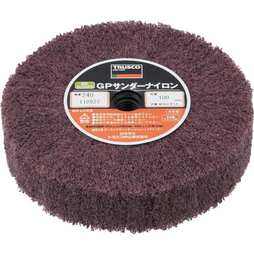 GP Sander Nylon® (แบบขันสกรูโดยตรง) เส้นผ่านศูนย์กลางภายนอก 100 มม. แบรนด์ TRUSCO