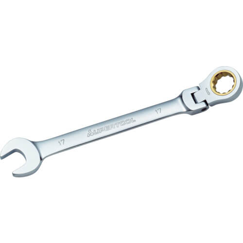 ประแจแหวนฟรีข้างปากตาย ปรับหัวได้ GRW-F แบรนด์ SUPER TOOL