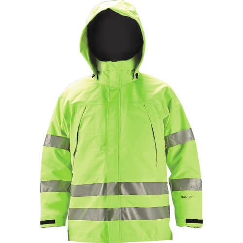 เสื้อแจ็คเก็ตกันฝน Gore-Tex สะท้อนแสงและป้องกันไฟฟ้าสถิต แบรนด์ TRUSCO