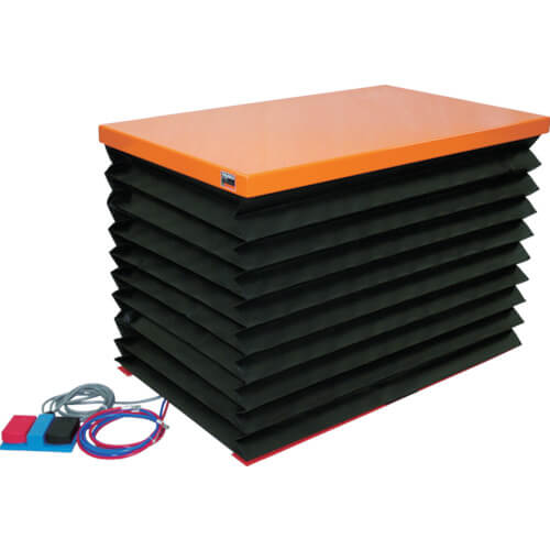 ระบบยกโต๊ะ (แบบสกรูบอลไฟฟ้า เฟสเดียว DC 24V) พร้อมเบลโลว์ แบรนด์ TRUSCO