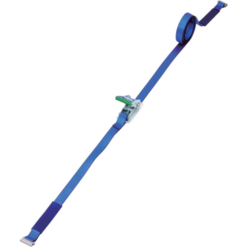 เข็มขัดรัดสินค้า (แบบหัวเข็มขัดแรทเช็ต ตามมาตรฐาน JIS B 8850) คลิปตัว E แบรนด์ TRUSCO