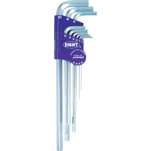 LH ประแจหกเหลี่ยม Extra Long (mm) แบรนด์ EIGHT TOOL