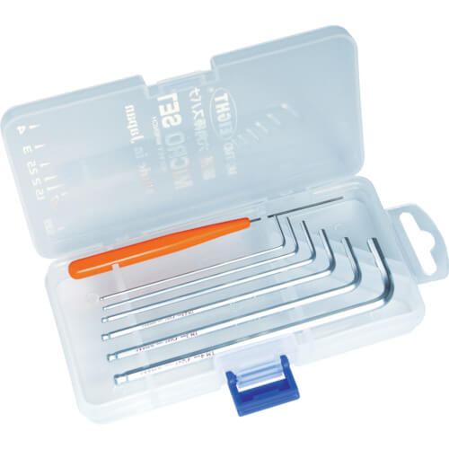 MC-TMD ชุดประแจหกเหลี่ยมหัวบอลเตเปอร์ Micro Size แบรนด์ EIGHT TOOL