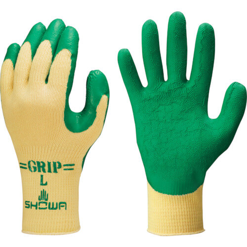 ถุงมือผ้าฝ้ายเคลือบยางธรรมชาติ แบรนด์ SHOWA GLOVE