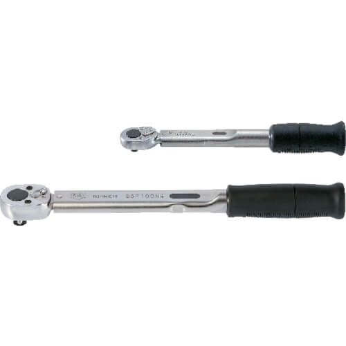 ประแจปอนด์หัวฟรีแบบตั้งค่าแรงบิดล่วงหน้า (Preset Torque Wrench Ratchet Head Type) แบรนด์ TOHNICHI