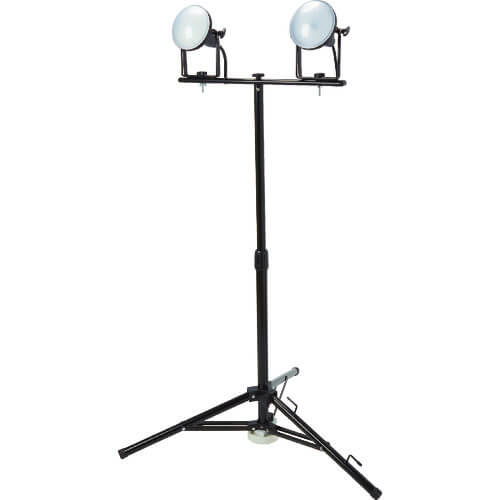 ชุดไฟสปอตไลท์ LED DELKURO: ไฟสปอตไลท์ 2 ดวง + ขาตั้งกล้อง แบรนด์ TRUSCO